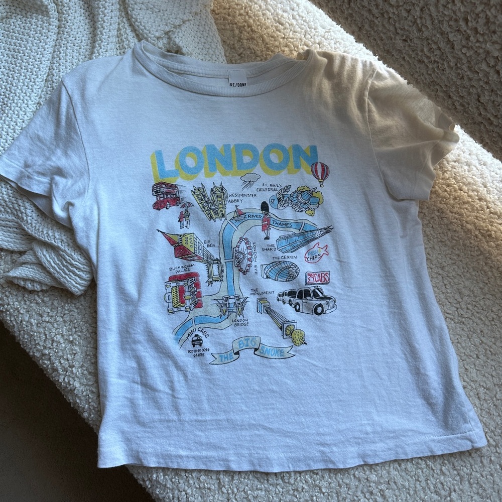 RE/DONE London Graphic Tee